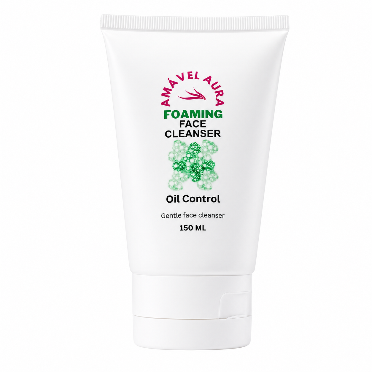 Oil Control Foaming Face Wash | Pore-Purifying, Deep-Cleansing & Oil-Balancing Formula for Oily & Acne-Prone Skin | With Green Tea Extract & Glycerin | Refreshing Daily Cleanser | 150ML
